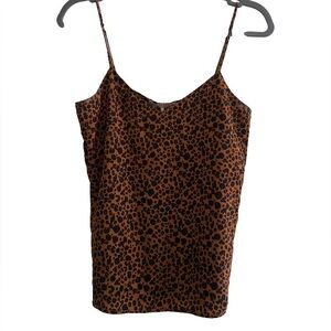 Scotch & Soda “Maison Soda” perfect little cami leopard print